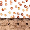 Opaque Picasso Cylinder Glass Beads SEED-Q039-06A-02-4