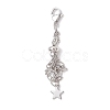 3Pcs 304 Stainless Steel Macrame Pouch Empty Stone Holder Pendant Decorations HJEW-JM04380-02-4