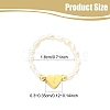 Natural Freshwater Pearl & 304 Stainless Steel Bead Finger Rings RJEW-FS00001-10-3