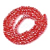 Electroplate Glass Beads Strands LS-EGLA-A044-P1mm-B22-3