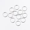 Tarnish Resistant 304 Stainless Steel Open Jump Rings STAS-P151-01-1