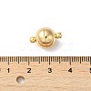 Brass Magnetic Clasps KK-B079-03G-3