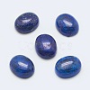 Dyed Natural Lapis Lazuli Oval Cabochons X-G-J329-17-22x30mm-2