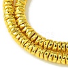 Electroplated Synthetic Non-Magnetic Hematite Beads Strands G-H020-F01-02-3