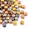 500Pcs 4 Colors CCB Plastic Beads CCB-YW0001-03M-5