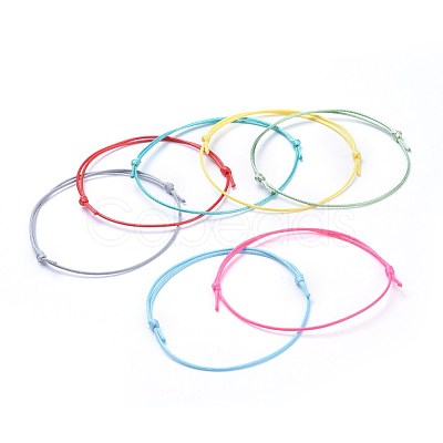 Eco-Friendly Korean Waxed Polyester Cord Bracelet Making BJEW-JB04256-1