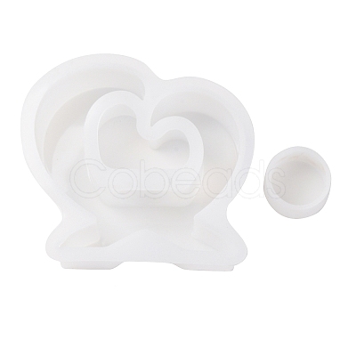 DIY Silicone Candle Holder Molds DIY-K073-45-1