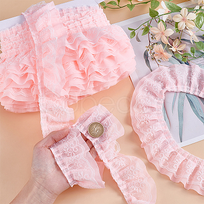 1Pc Polyester Lace Ribbon OCOR-MA0001-44A-1