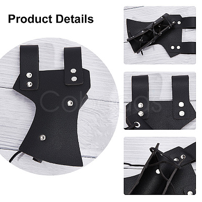 PU Leather Waist Sheath AJEW-WH0001-47B-1