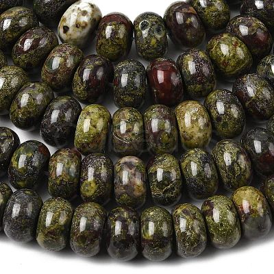 Natural Dragon Blood Beads Strands G-A280-A26-03-1