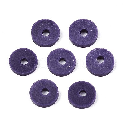 Handmade Polymer Clay Beads CLAY-Q251-4.0mm-46-1