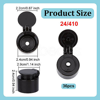 PP Plastic Cosmetics Bottle Cap KY-WH0046-197-1