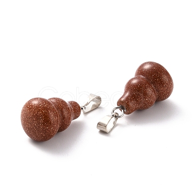 Synthetic Goldstone Pendants G-G846-01B-1
