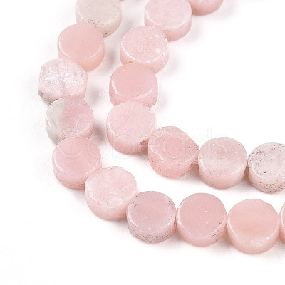 Natural Pink Opal Beads Strands G-N346-06A-06-1