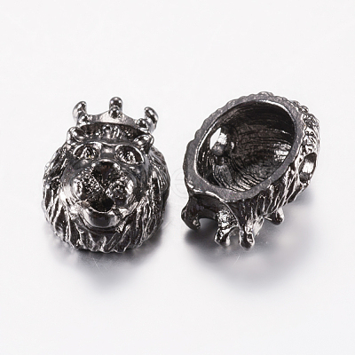 Tibetan Style Alloy Beads PALLOY-F200-08B-1