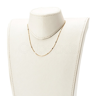 304 Stainless Steel Figaro Chain Necklaces NJEW-JN03487-02-1