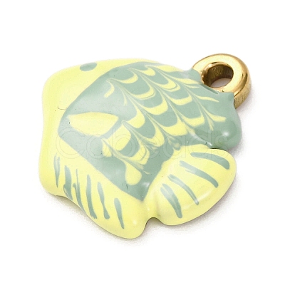 304 Stainless Steel Pendants STAS-Z168-01G-17-1