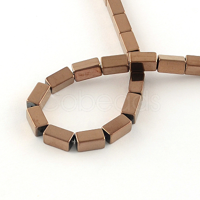 Electroplate Non-magnetic Synthetic Hematite Bead Strands G-S203-11C-1