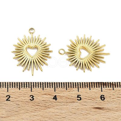 Ion Plating(IP) 316L Surgical Stainless Steel Pendants X-STAS-D029-17G-1