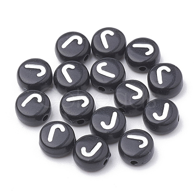 Opaque Acrylic Beads SACR-N002-02J-1