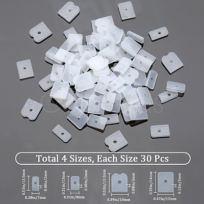 120Pcs 4 Style Boning Tips FIND-GF0005-96-1