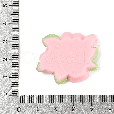 Opaque Resin Cabochons CRES-D283-01G-02-1