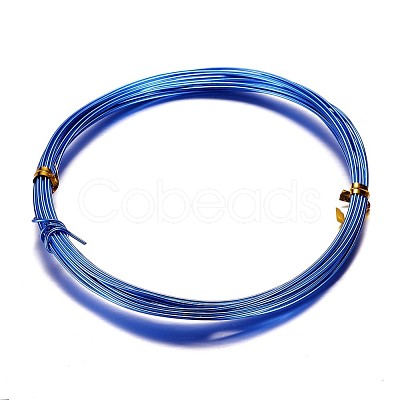 Round Aluminum Craft Wire AW-D009-1mm-10m-09-1