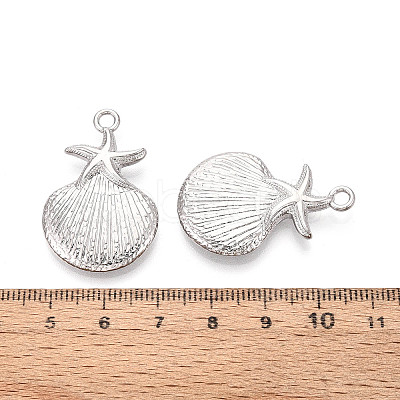 Rack Plating Alloy Pendants PALLOY-N181-20P-1