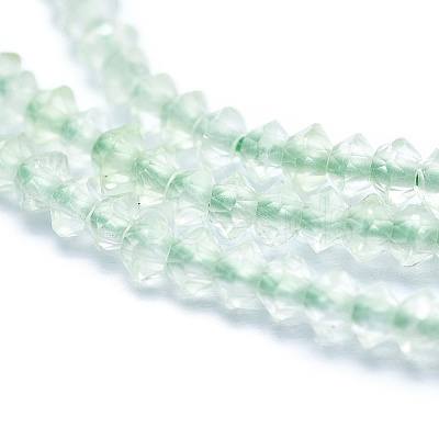 Natural Prehnite Beads Strands G-E530-14E-1