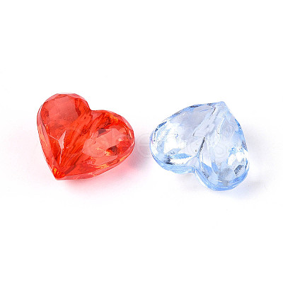 Transparent Acrylic Beads OACR-N150-38-1