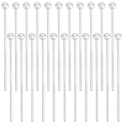 200Pcs Brass Ball Head Pins FIND-BBC0015-90A-1