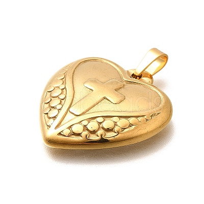 304 Stainless Steel Pendants STAS-B079-03G-03-1