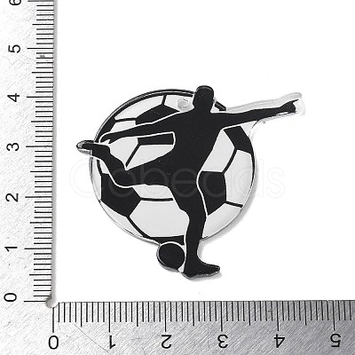Printed Acrylic Pendants OACR-T032-01H-1