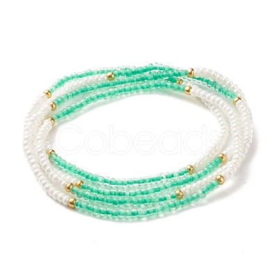 Glass Seed Waist Beads NJEW-C00019-01-1