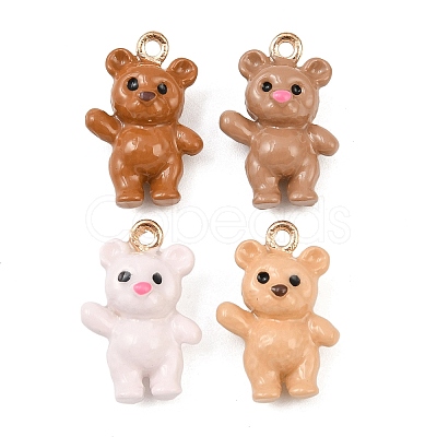 Alloy Enamel Pendants FIND-G101-10G-1