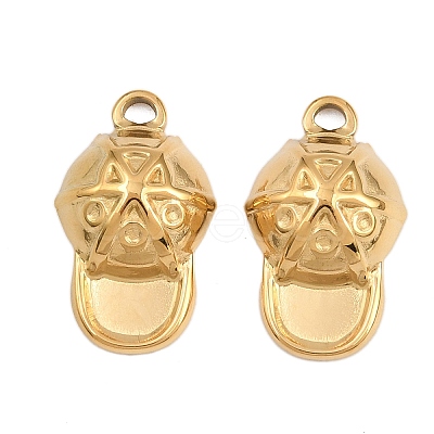 304 Stainless Steel Pendants STAS-H241-10G-1