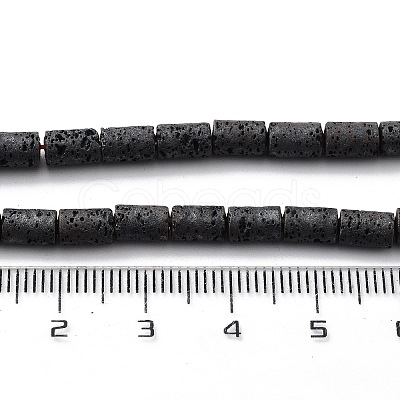 Natural Lava Rock Beads Strands G-H303-C22-1