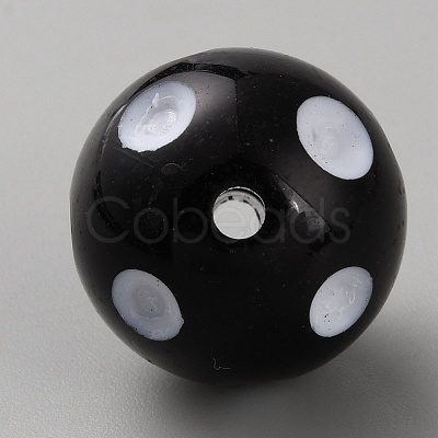 Acrylic Beads MACR-WH20003-02D-1