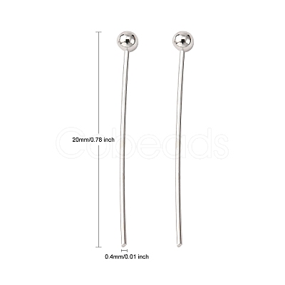 Brass Ball Pins LS-X-KK-L048-02-1