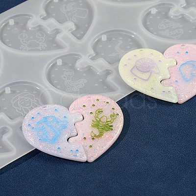 DIY Silicone Pendant Molds DIY-A053-01B-1