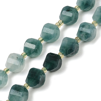 Dyed Natural Jade Beads Strands G-U023-A20-01E-1