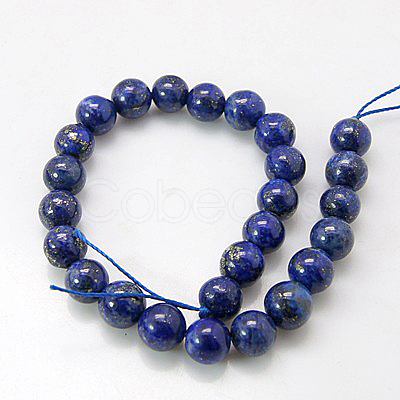 Natural Lapis Lazuli Beads Strands X-G-G087-16mm-1