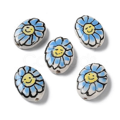 Handmade Porcelain Beads PORC-G011-04K-1