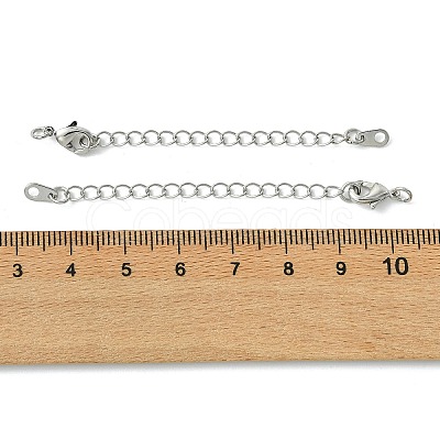SHEGRACE Brass Curb Chain Extender XGR0149P-164P-1