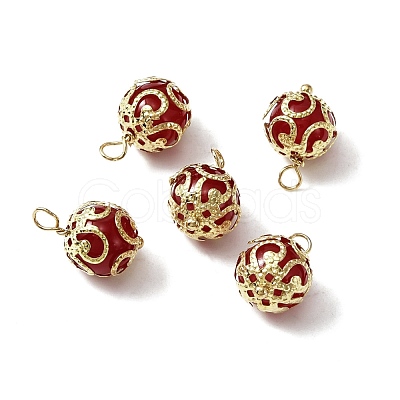 ABS Plastic Imitation Pearl Charms KK-TAC0011-02B-1