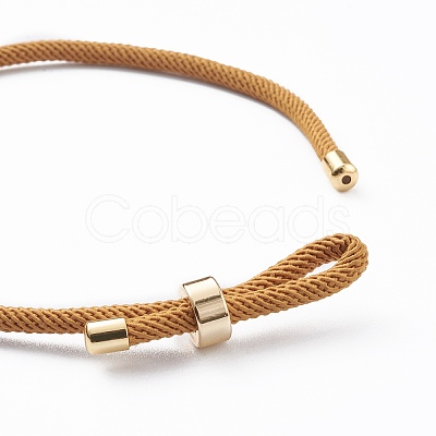 Braided Nylon Cord Bracelet Making MAK-A017-D02-11G-1
