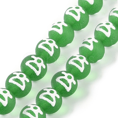 Handmade Lampwork Beads GLAA-B021-07A-09-1