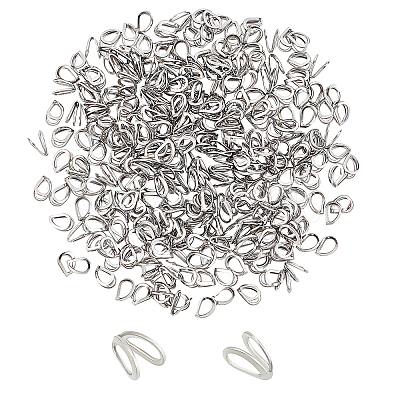 304 Stainless Steel Pendant Bails STAS-UN0023-19-1