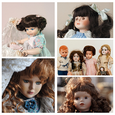 PP Hair Doll Wig Hair DIY-WH0349-395A-01-1