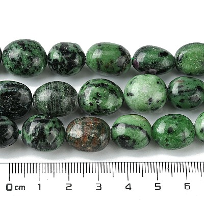 Natural Ruby in Zoisite Beads Strands G-G117-A02-02-1